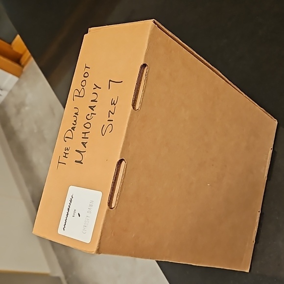 đź’•CHRISTY DAWNđź’• The Dawn Boot ~ Mahogany 7 New In Box - Picture 16 of 16